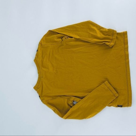 🐱MGXX LS Mustard Yellow Tee Camera Screen 7-8Y {z} - Picture 3 of 4